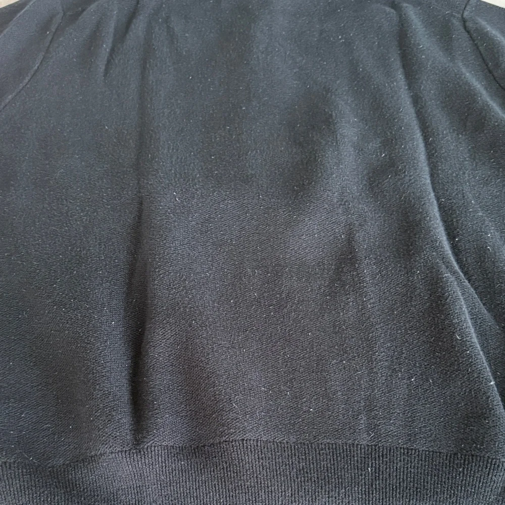 POLO Ralph Lauren Cotton Men's‎ Pullover Zip Sweater, Black, X-Large